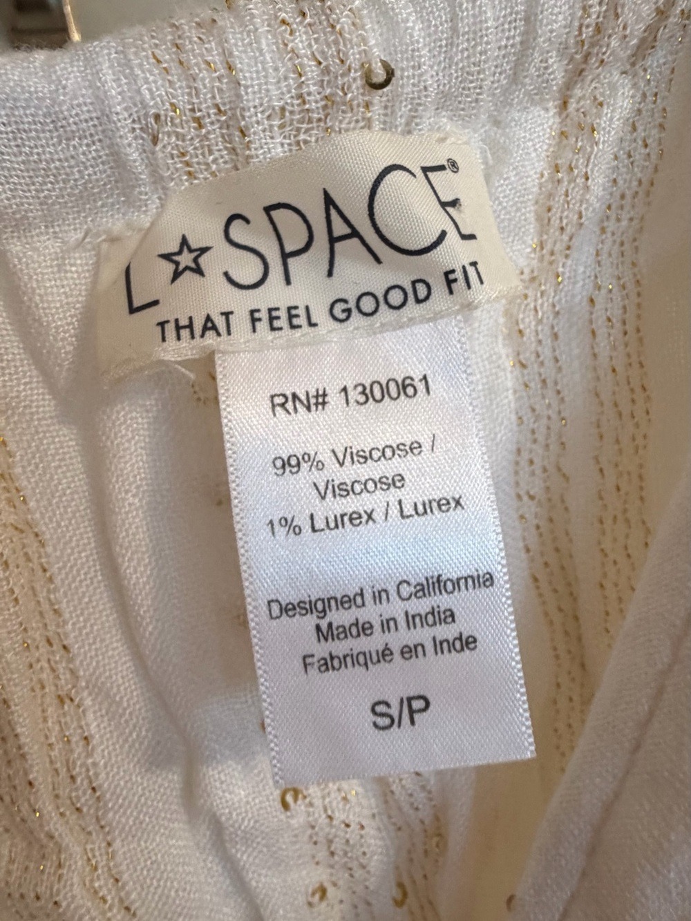 L*SPACE Kenzie Magic Hour Coverup - Picture 9 of 11